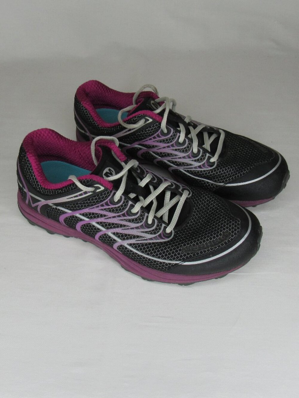Merrell MIX MASTER GLIDE Black Pink Trail Running Shoes Women's 8
